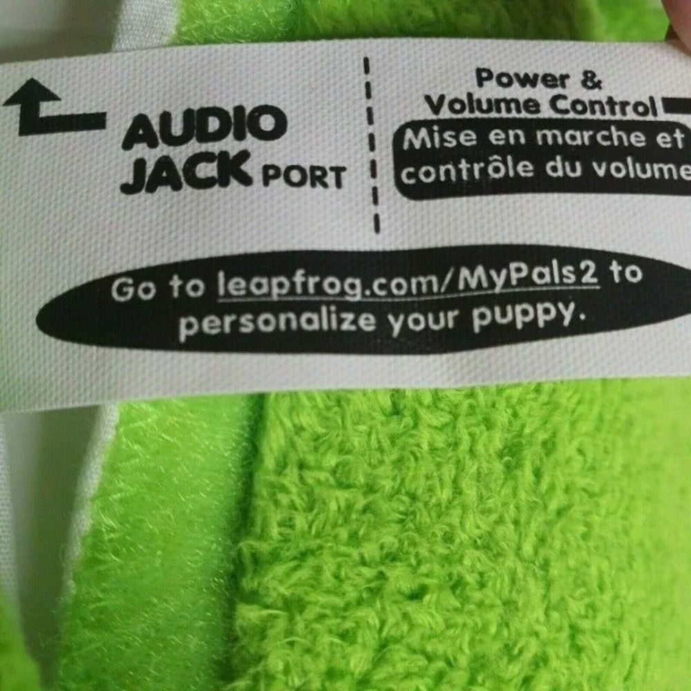 Leapfrog My Pal Scout‎ Plush 12' Learning Musical Toy Green Talking Light-Up Dog